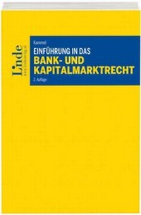 Abbildung von: Einführung in das Bank- und Kapitalmarktrecht - Linde