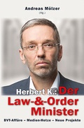 Cover: Herbert k.: Der Law-&-Order Minister - Zur Zeit W3