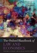 Cover: The Oxford Handbook of Law and Economics - Oxford University Press