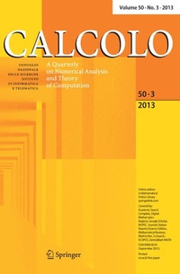 Abbildung von: Calcolo - Springer