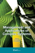 Cover: Management and Applications of Complex Systems - WIT Press