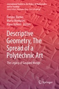 Cover: Descriptive Geometry, The Spread of a Polytechnic Art - Springer