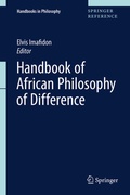 Cover: Handbook of African Philosophy of Difference - Springer