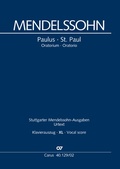 Cover: Paulus (Klavierauszug XL, deutsch/englisch) - Carus-Verlag