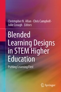 Cover: Blended Learning Designs in STEM Higher Education - Springer