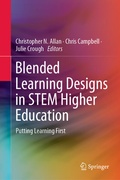 Cover: Blended Learning Designs in STEM Higher Education - Springer