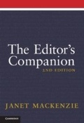 Cover: The Editor's Companion - Cambridge University Press