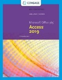 Enlarge image Cover: New Perspectives MicrosoftA (R) Office 365 & AccessA (R) 2019 Comprehensive - Course Technology Inc