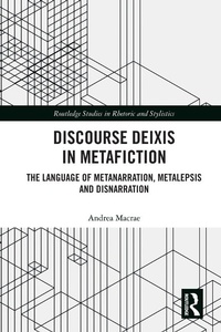Enlarge image Cover: Discourse Deixis in Metafiction - Routledge