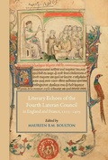 Cover: Literary Echoes of the Fourth Lateran Council in England and France, 1215-1405 - Pontifical Institute of Mediaeval Studies,Canada
