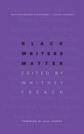 Cover: Black Writers Matter - University of Regina Press