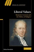 Cover: Liberal Values - Cambridge University Press