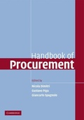 Cover: Handbook of Procurement - Cambridge University Press