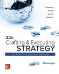 Cover: Loose Leaf: Crafting and Executing Strategy: Concepts - McGraw-Hill Education