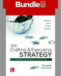Enlarge image Cover: Gen Combo LL Crafting & Executing Strategy: Conc & Cases; Connect Access Card - McGraw-Hill Education