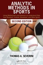 Cover: Analytic Methods in Sports - Chapman & Hall/CRC