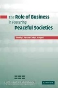 Cover: The Role of Business in Fostering Peaceful Societies - Cambridge University Press
