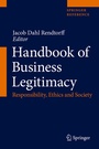 Cover: Handbook of Business Legitimacy - Springer
