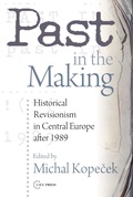 Cover: Past in the Making - Central European University Press
