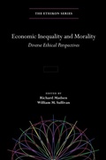 Cover: Economic Inequality and Morality - Brookings Institution