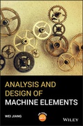 Cover: Analysis and Design of Machine Elements - Wiley
