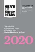 Cover: HBR's 10 Must Reads 2020 - Harvard Business Review Press