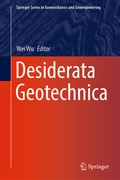 Cover: Desiderata Geotechnica - Springer