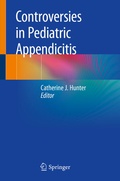 Cover: Controversies in Pediatric Appendicitis - Springer