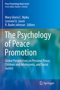 Cover: The Psychology of Peace Promotion - Springer