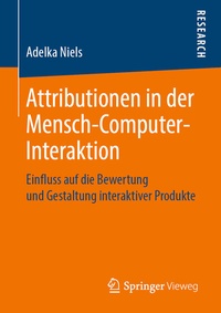 Abbildung von: Attributionen in der Mensch-Computer-Interaktion - Springer Vieweg