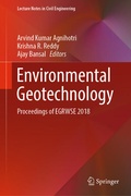 Cover: Environmental Geotechnology - Springer