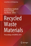 Cover: Recycled Waste Materials - Springer