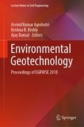 Cover: Environmental Geotechnology - Springer