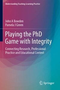 Enlarge image Cover: Playing the PhD Game with Integrity - Springer