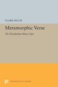 Cover: Metamorphic Verse - Princeton University Press