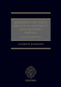 Bild: Remedies for Torts, Breach of Contract, and Equitable Wrongs - Oxford University Press