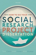 Cover: How to do your Social Research Project or Dissertation - Oxford University Press