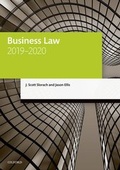 Cover: Business Law 2019-2020 - Oxford University Press