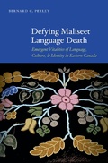 Cover: Defying Maliseet Language Death - University of Nebraska Press