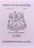 Cover: The Journal of the Yorkshire Heraldry Society 2001 - Yorkshire Heraldry Society