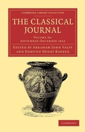 Cover: The Classical Journal - Cambridge University Press