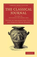 Cover: The Classical Journal - Cambridge University Press