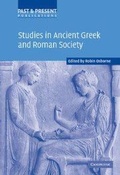 Cover: Studies in Ancient Greek and Roman Society - Cambridge University Press