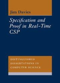 Enlarge image Cover: Specification and Proof in Real Time CSP - Cambridge University Press