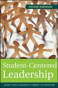 Cover: Student-Centered Leadership - Jossey-Bass