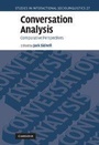 Cover: Conversation Analysis - Cambridge University Press