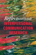 Cover: Reflections on Interpersonal Communication Research - Cognella, Inc
