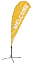 Cover: Vbs 2019 Welcome Flying Banner with Stand - Lifeway Church Resources