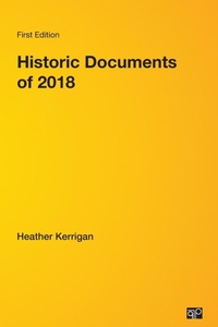 Enlarge image Cover: Historic Documents of 2018 - CQ Press