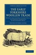 Cover: The Early Yorkshire Woollen Trade - Cambridge University Press